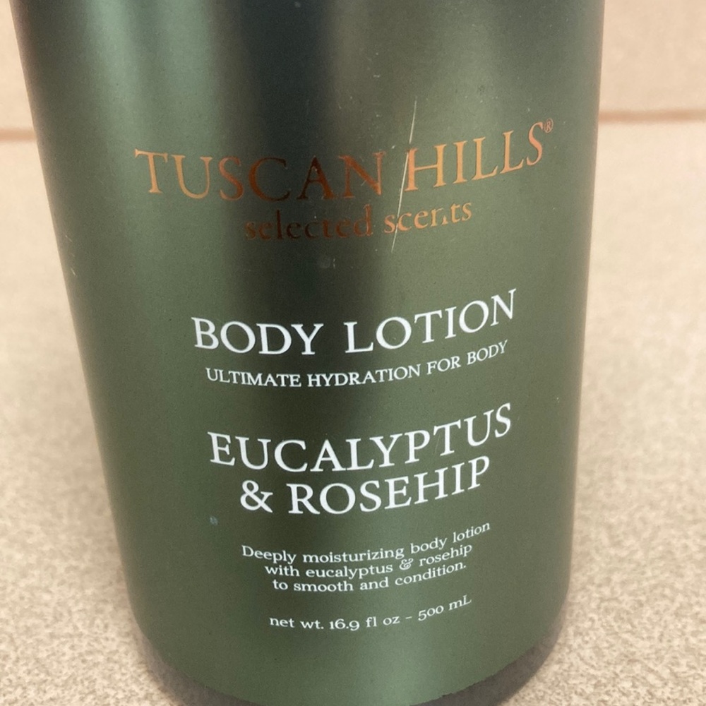 Tuscan hills Body Lotion - Eucalyptus & Rosehip